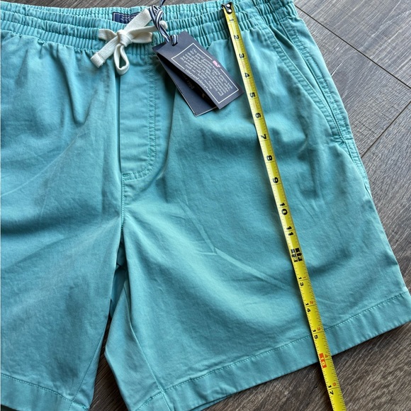 Vineyard Vines Aqua Shorts with White Drawstring NWT - Picture 10 of 13